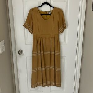 Mustard Midi Dress